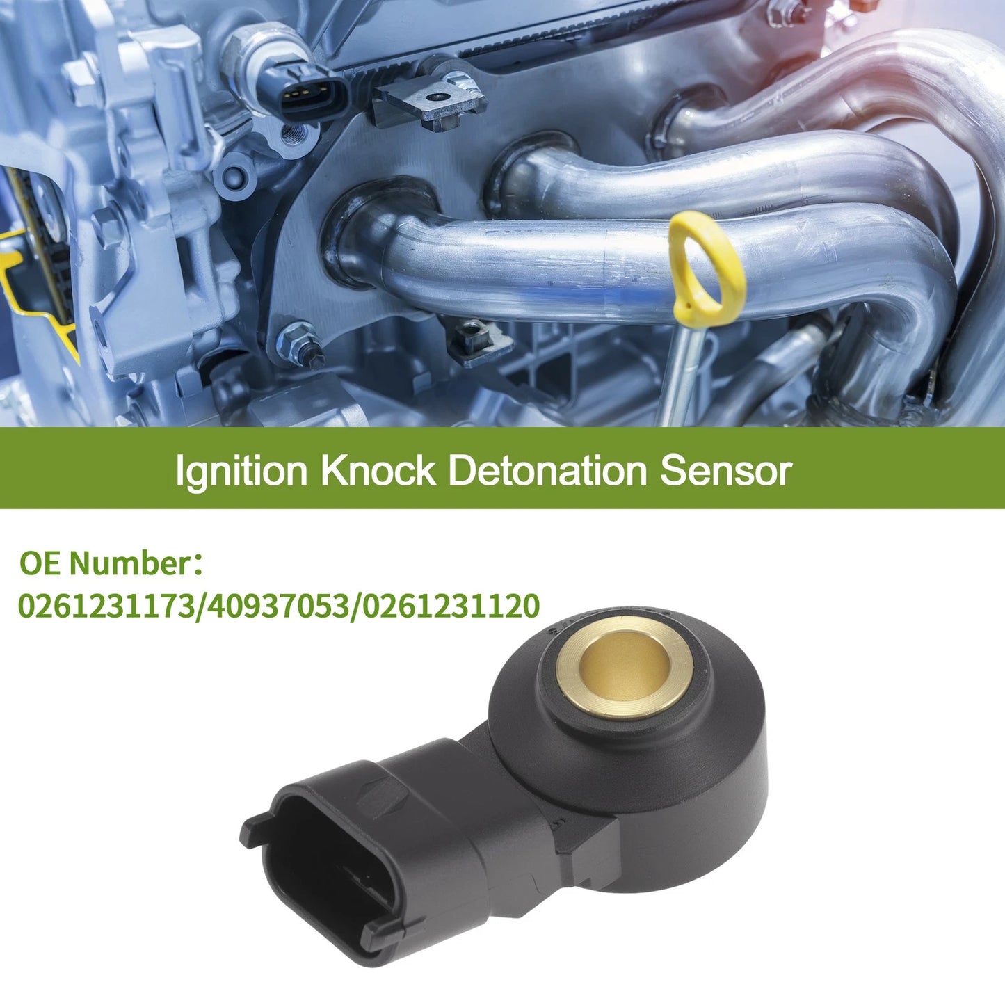 Ignition Knock Detonation Sensor No.0261231173 for Fiat 124 Spider (2017–2019)