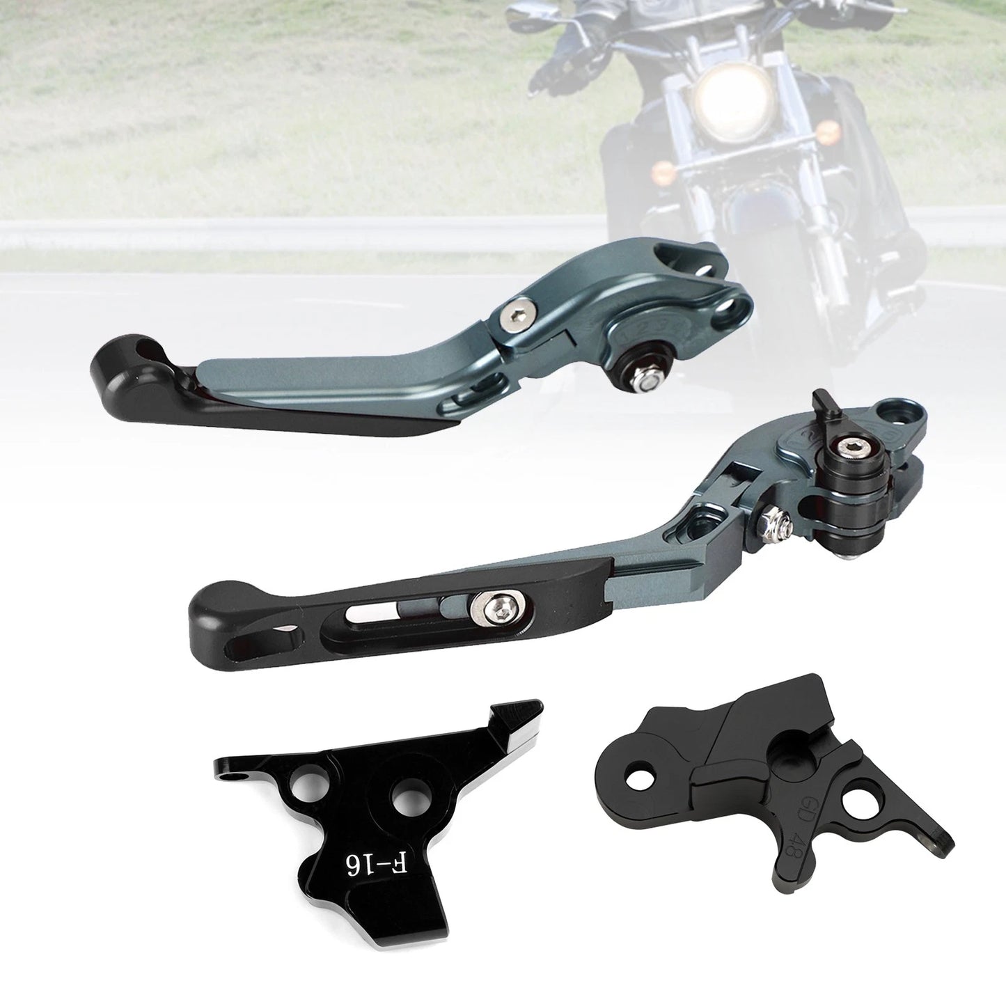 Adjustable Brake Clutch Levers for X350 (2022–2023) BLK