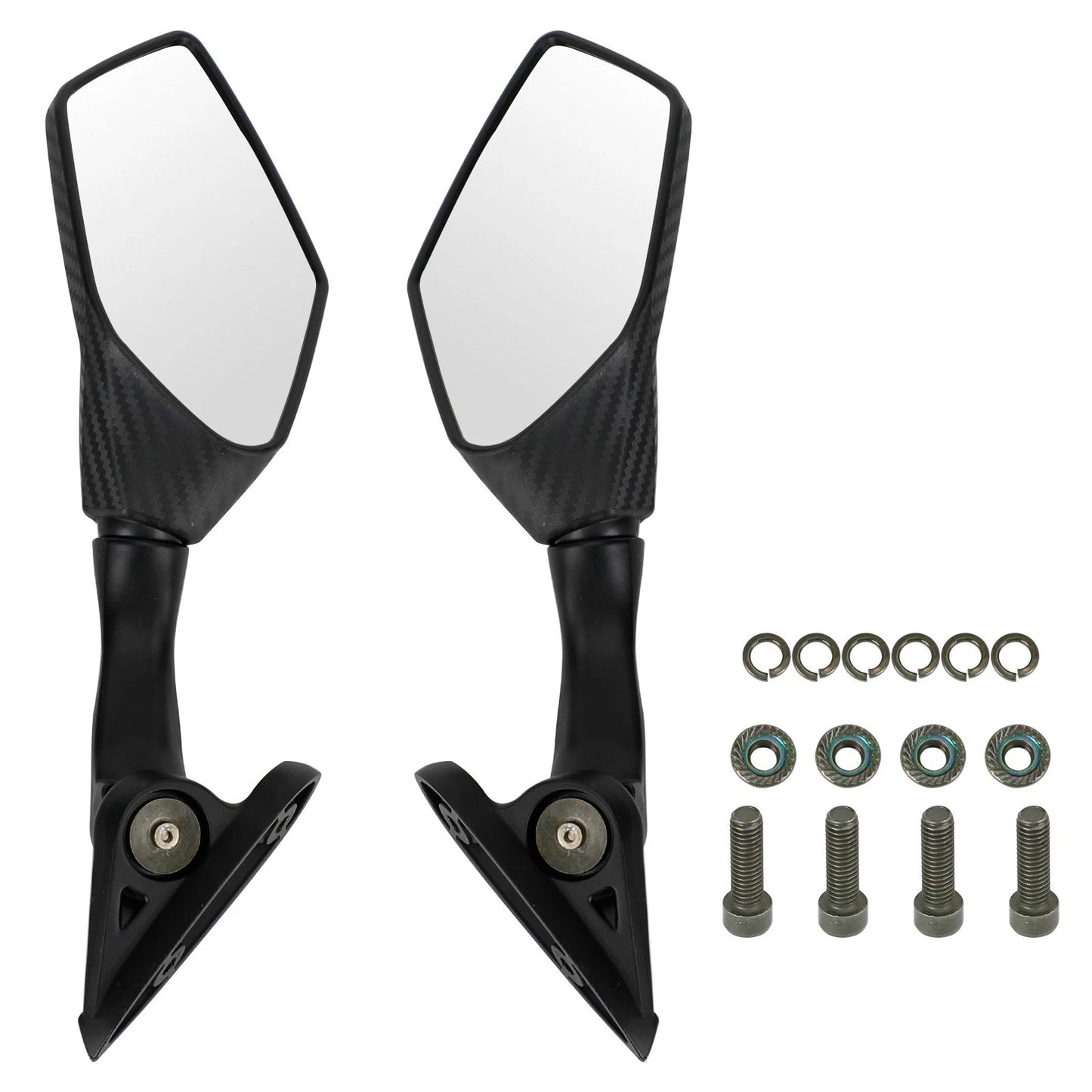 Pair Mirror for Yamaha NMax GPD 125 155 YZF-R3 R3A R25 (2015–2021)