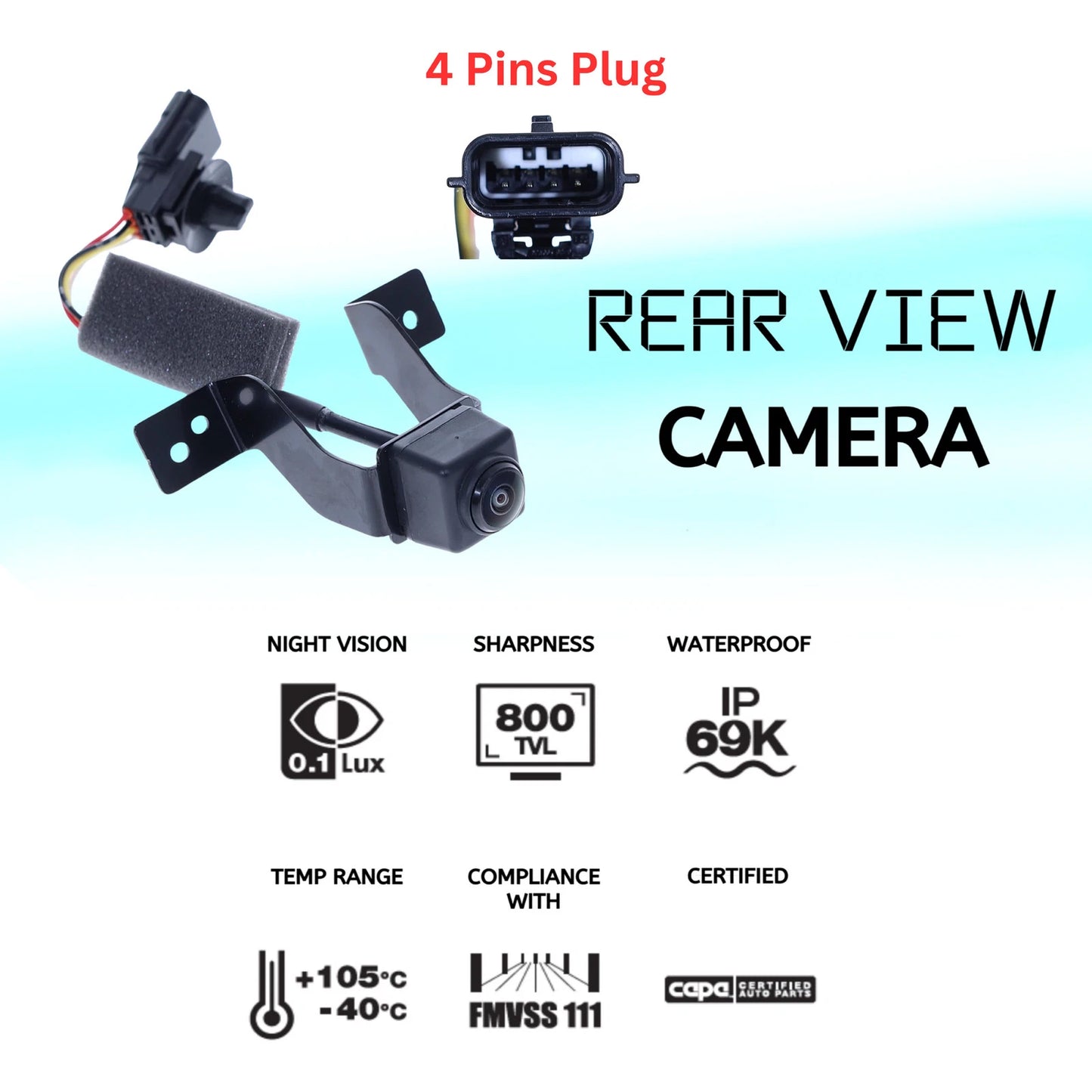 Front Camera/Radar Connector for Nissan Pathfinder R52 (2017–2021)
