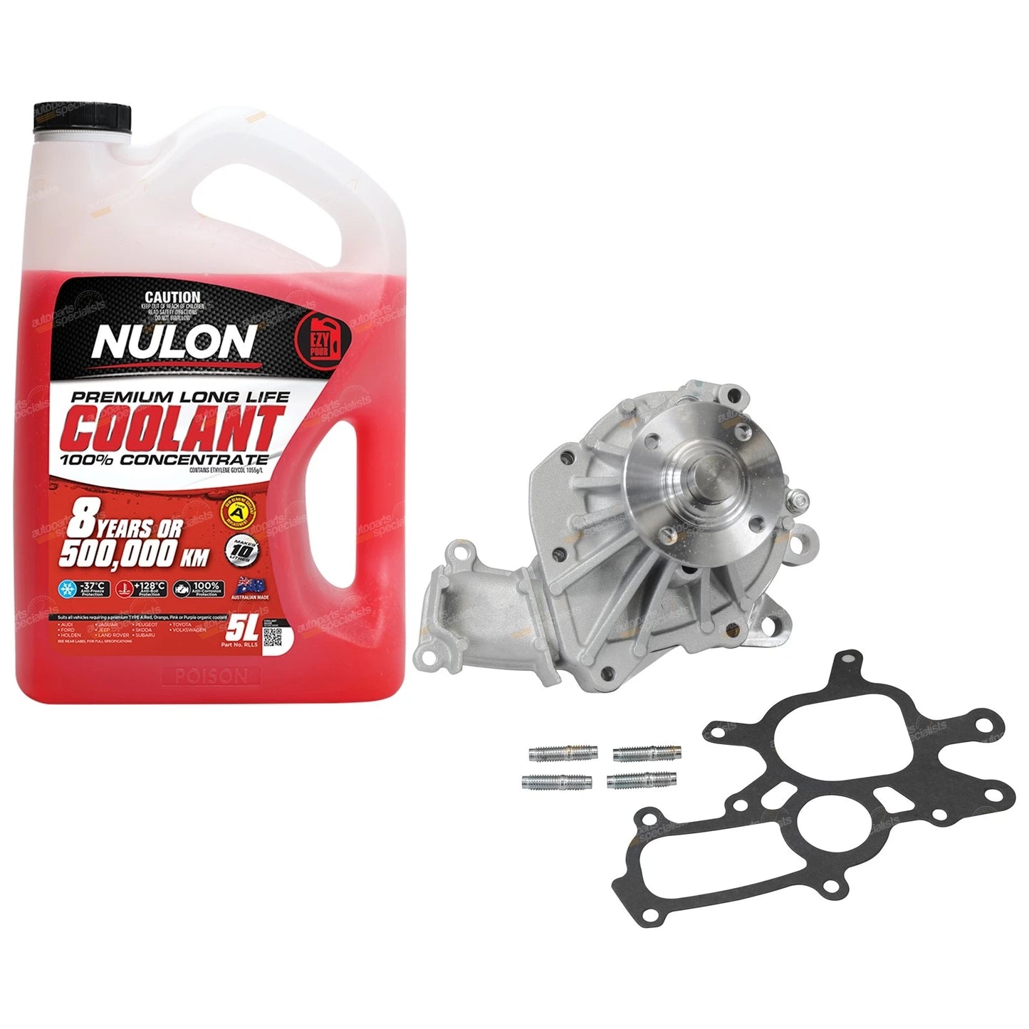 Water Pump and Coolant for Hilux KUN16 KUN25 KUN26 (2005–2016)