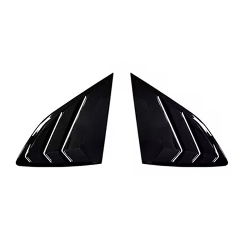 Glossy Black Side Window Quarter Louver Cover for Hyundai Tucson (2016–2020)