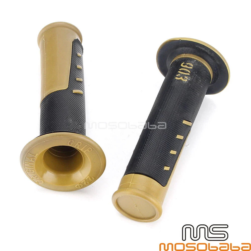 22MM Motorcycle Silicone Handlebar Grips for Honda, Suzuki, Yamaha