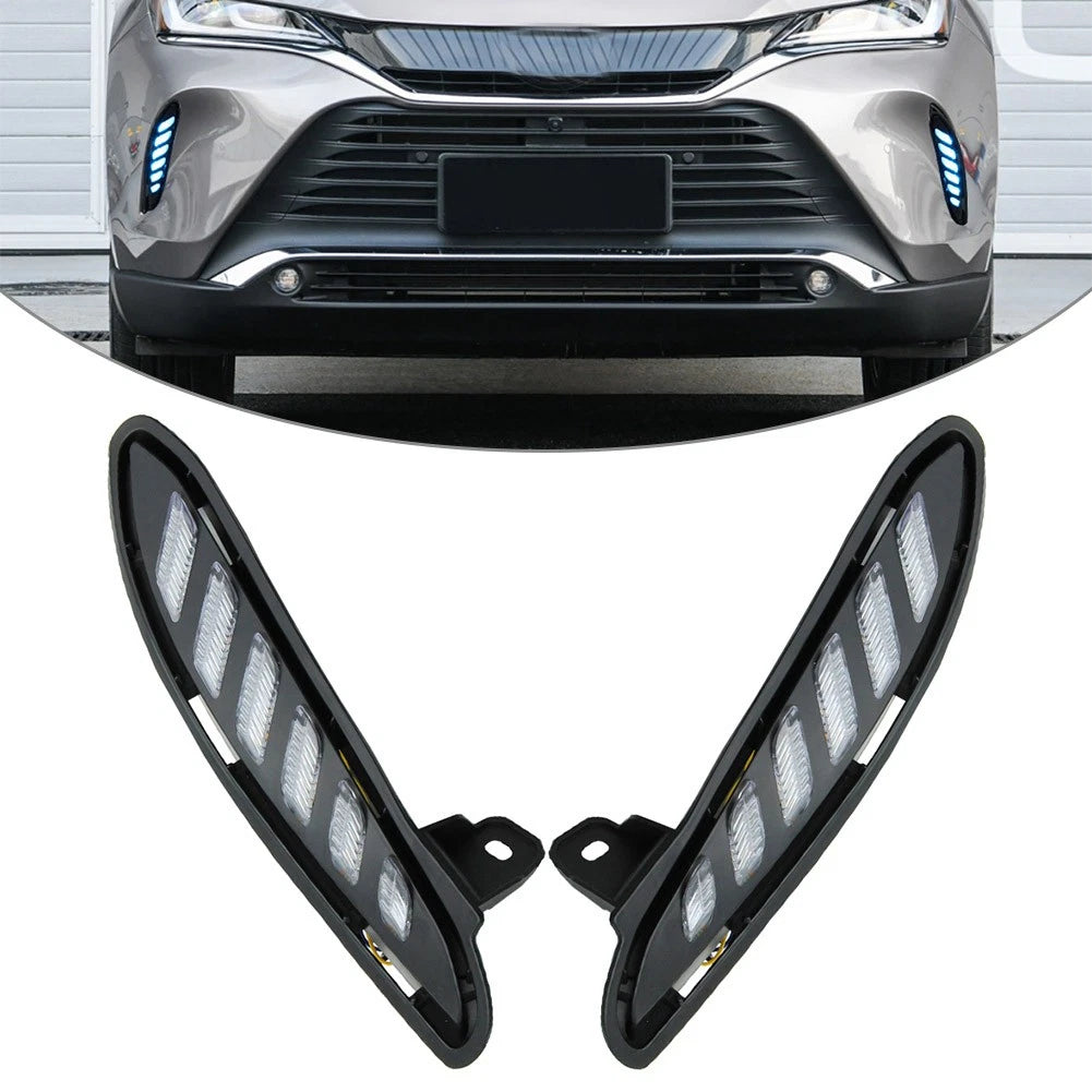 LED Daytime Running Driving Light with Turn Signal for Toyota Venza (2021–2022)