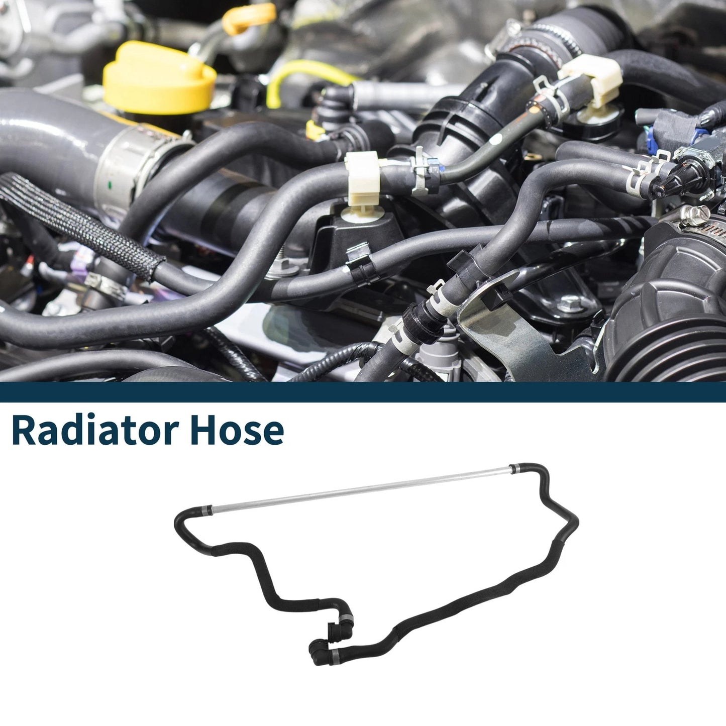 Radiator Hose No.17127598249 for BMW 640i Gran Coupe (2013–2018)