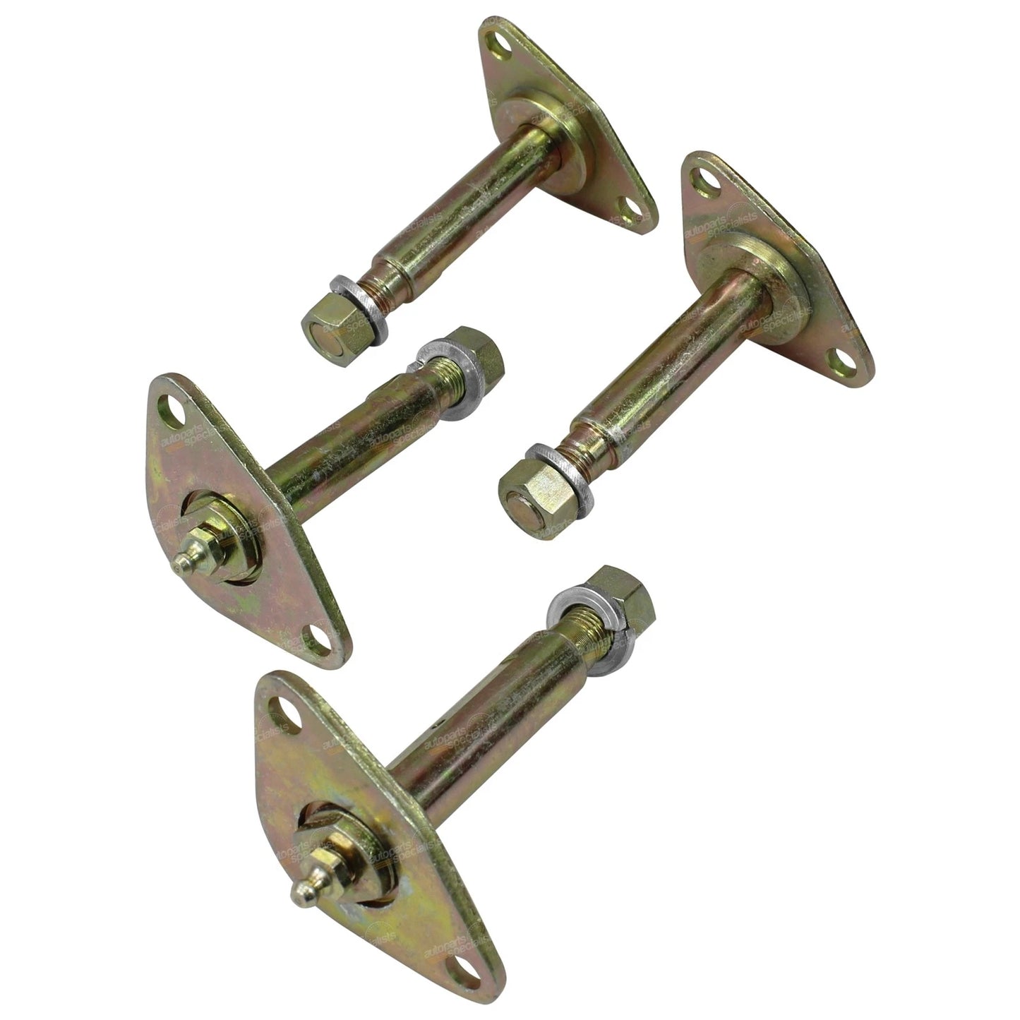 Set of 4 Greasable Leaf Spring Shackle Pins for Toyota Hilux