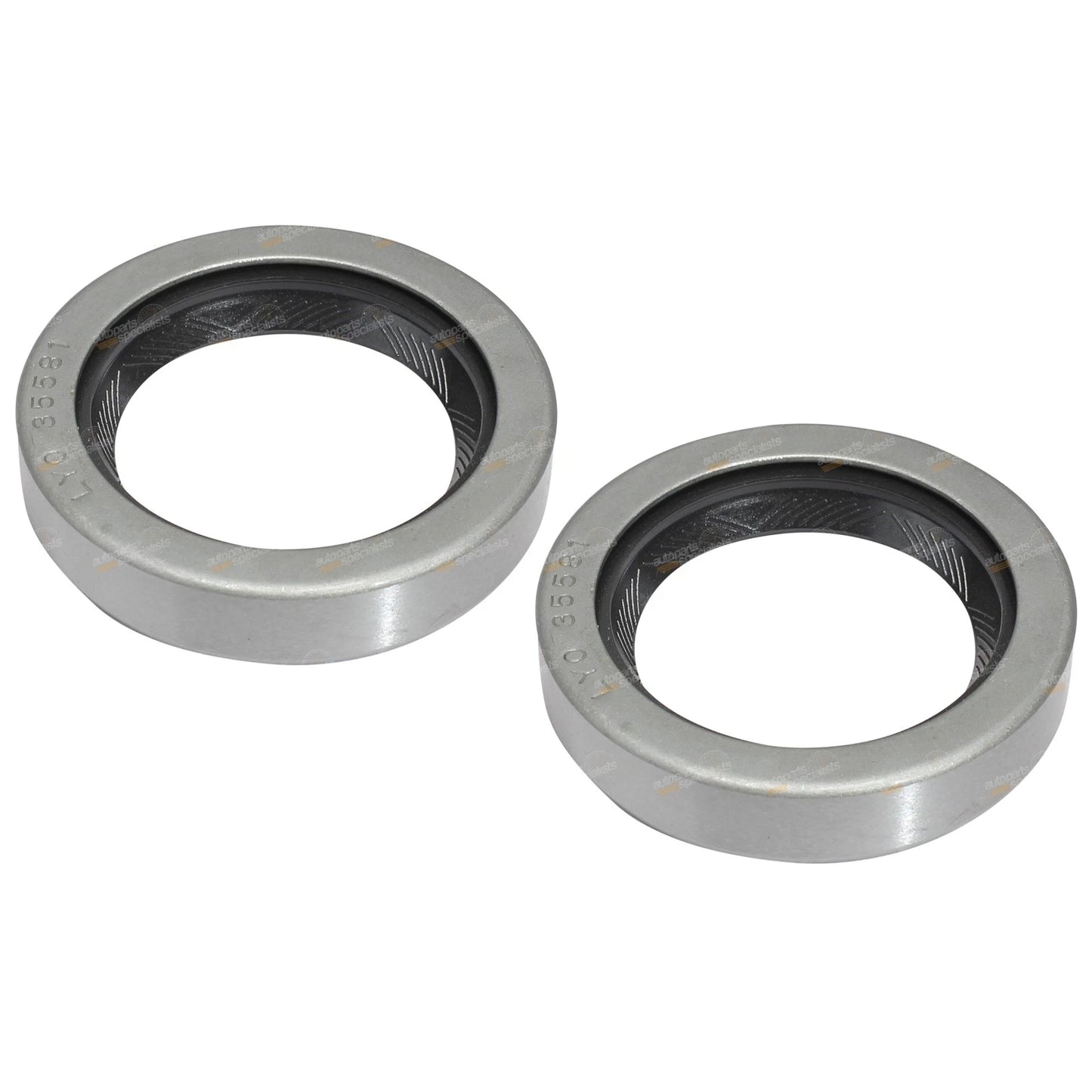 2 Front Axle Oil Seals for Land Cruiser HZJ70 HZJ73 (1990–1994)
