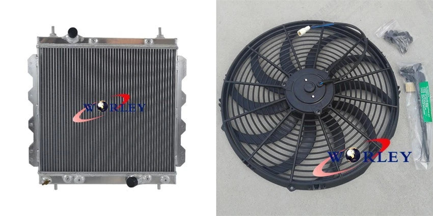 Aluminum Radiator with Fans for Chrysler PT Cruiser (2000–2010)