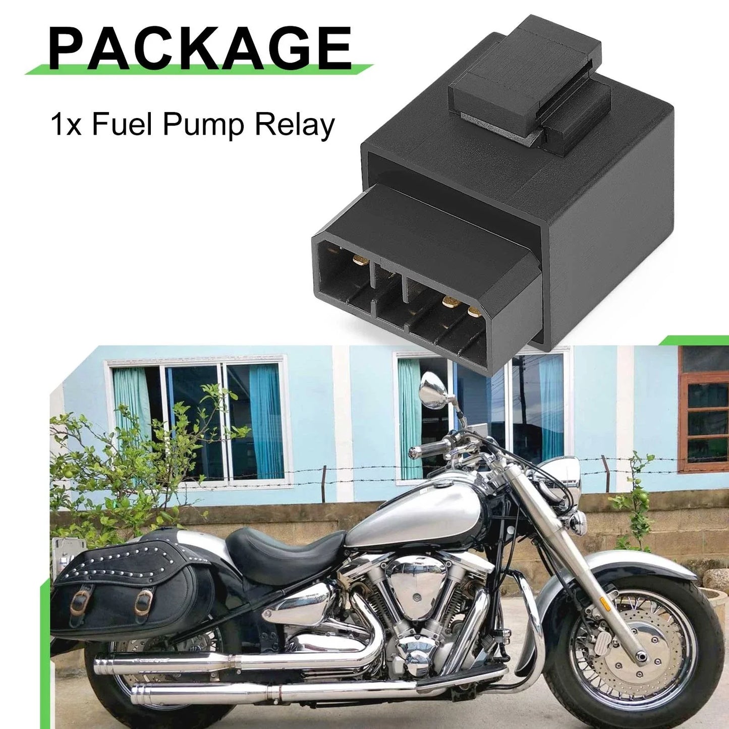 Fuel Pump Relay Assy for Yamaha FZR600R/FZR600W/FZR600AC (1989–1999)