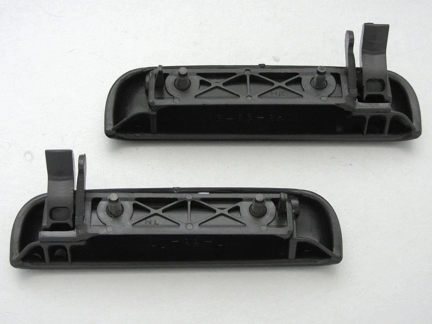 Black Rear Outer Door Handles for 1995-2000 Toyota Tercel Soluna (2 x)