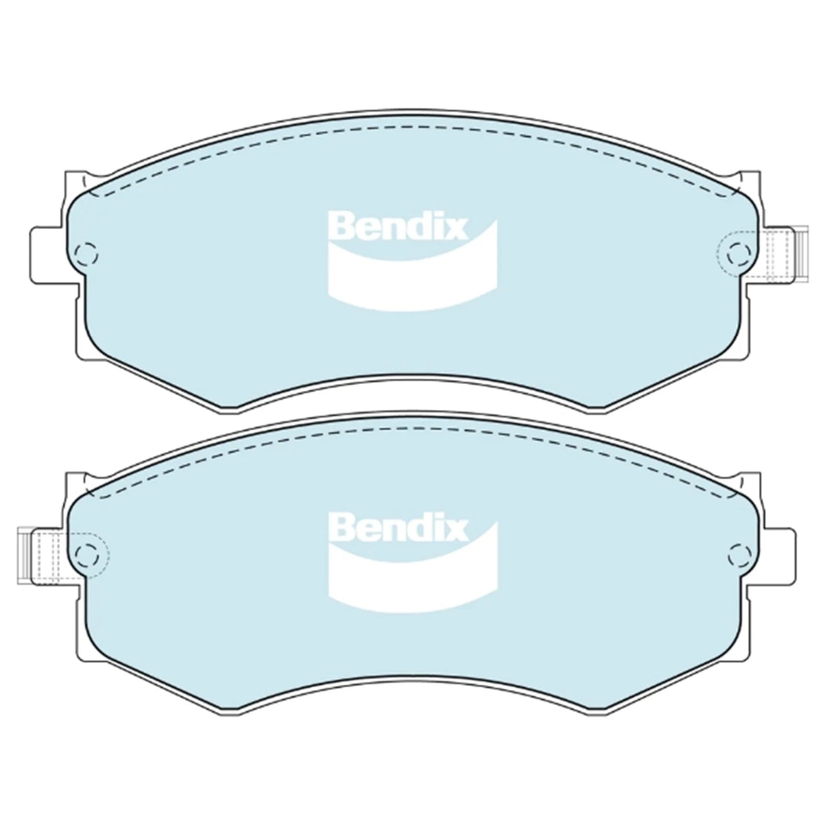 Front Disc Brake Pads Set for Nissan Pulsar N16 (2000–2005)