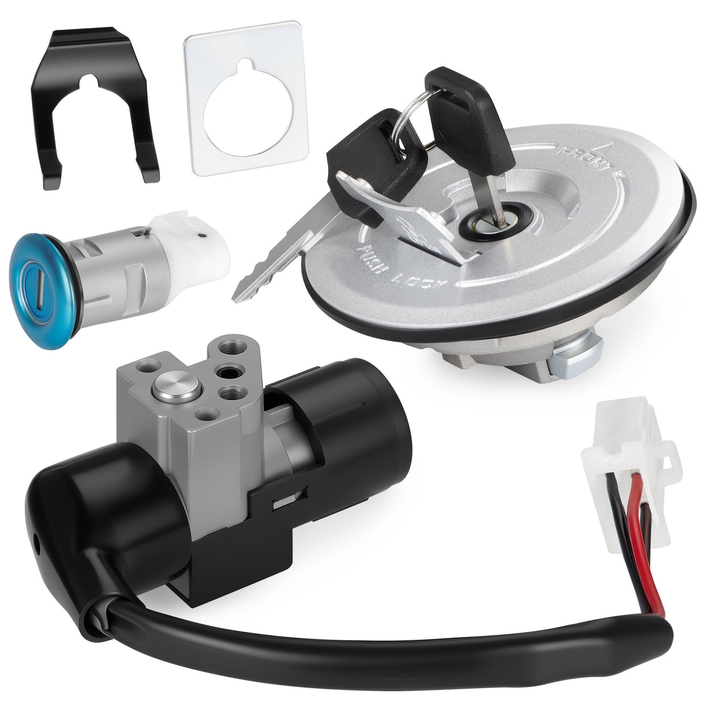 Ignition Switch and Key Lock Set for Honda Grom 125 (2014–2015)
