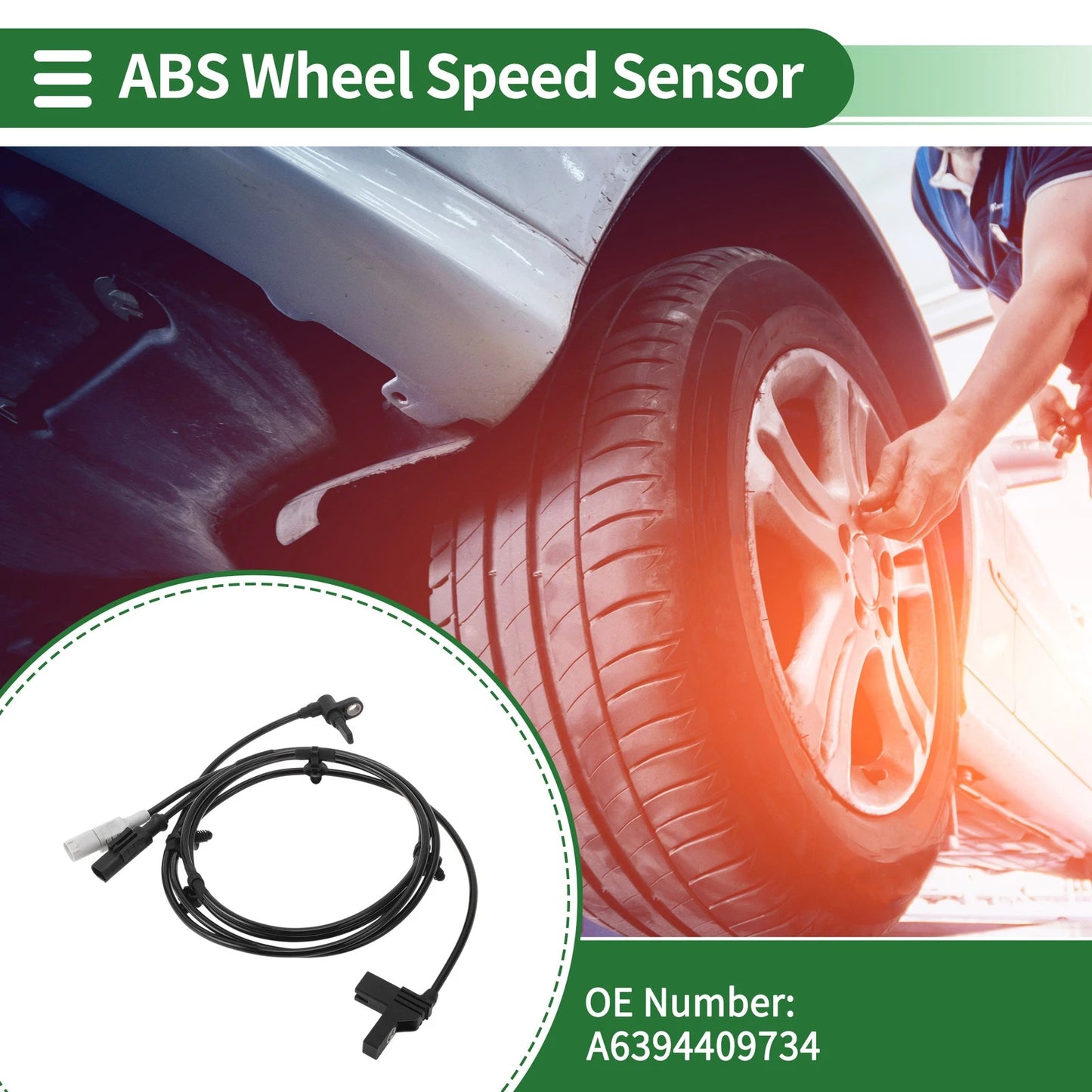 ABS Wheel Speed Sensor No.A6394409734 for Mercedes-Benz Viano (2006–2015)