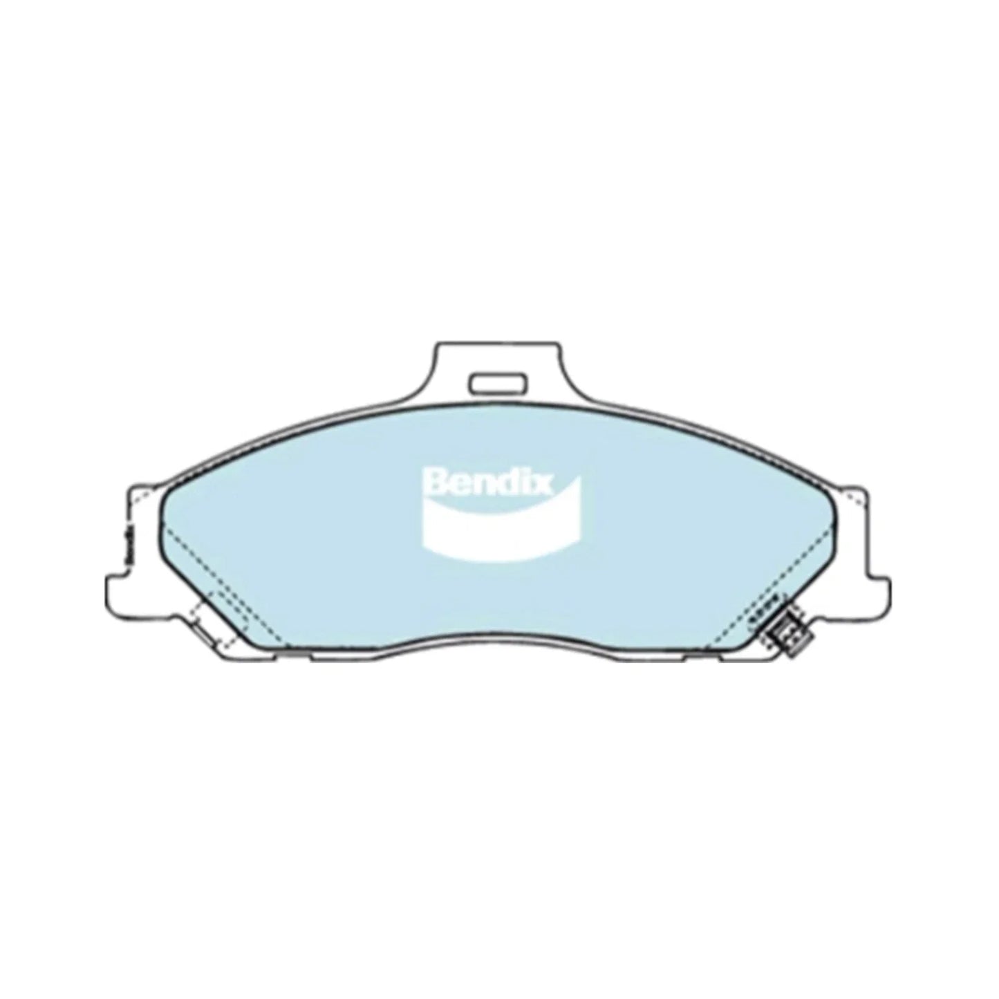 HD Front Disc Pads Set 4cyl 2.5L WLAT Ford Ranger PJ (2006-2009)