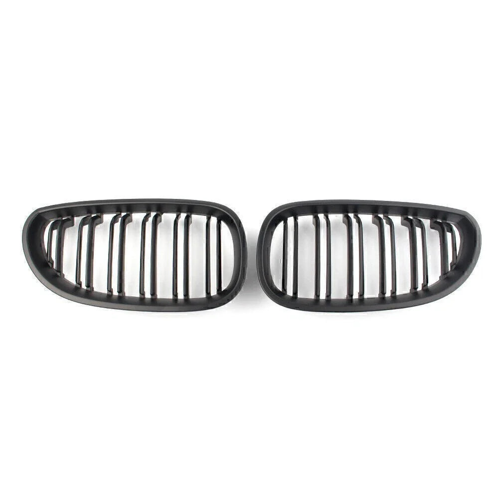 Matte Black Upper Bumper Grill Mesh Grille for BMW E60 E61 M5 2004-2009