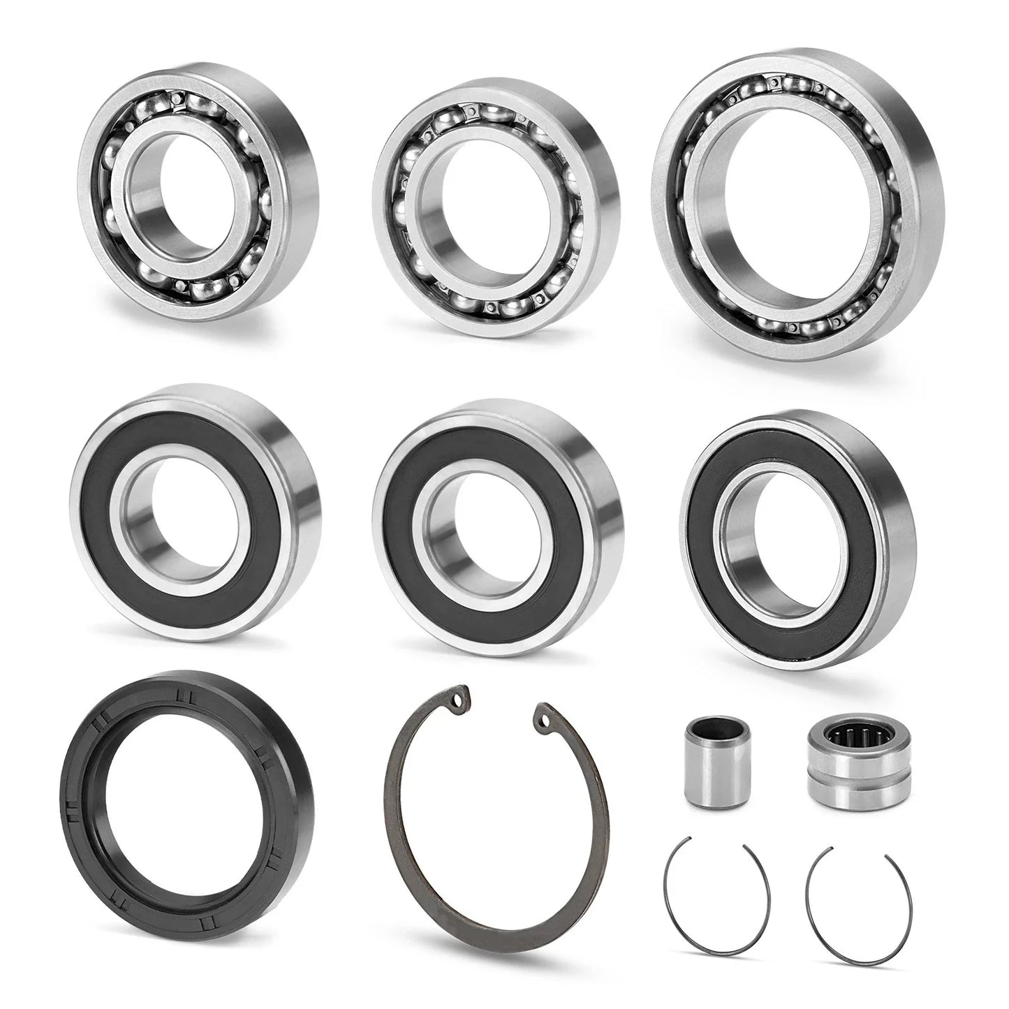 Rear Differential & Axle Seal Kit & Nut Tool for Honda Rancher 400 (2004–2007)