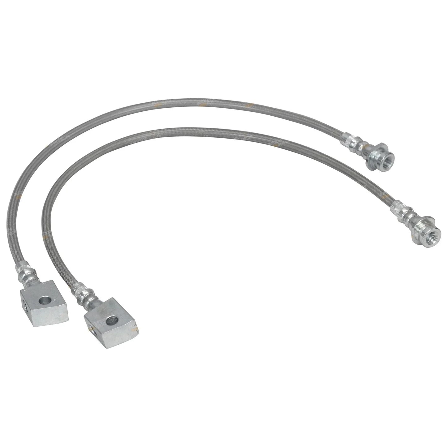 Extended Braided Brake Hose Line Set for Patrol GU (2000 - 2014)
