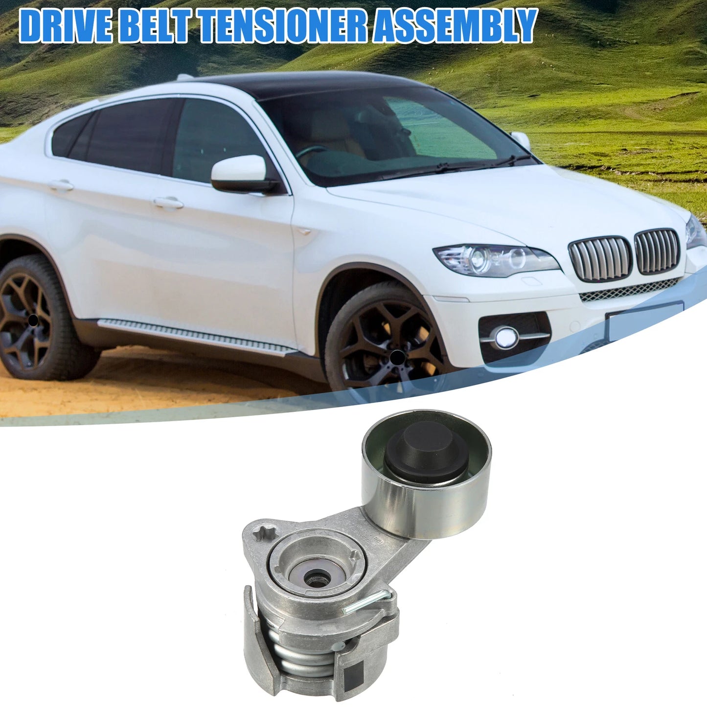 Drive Belt Tensioner Assembly for BMW F01 740i, F02, E71 (2009–2015) 11287627052