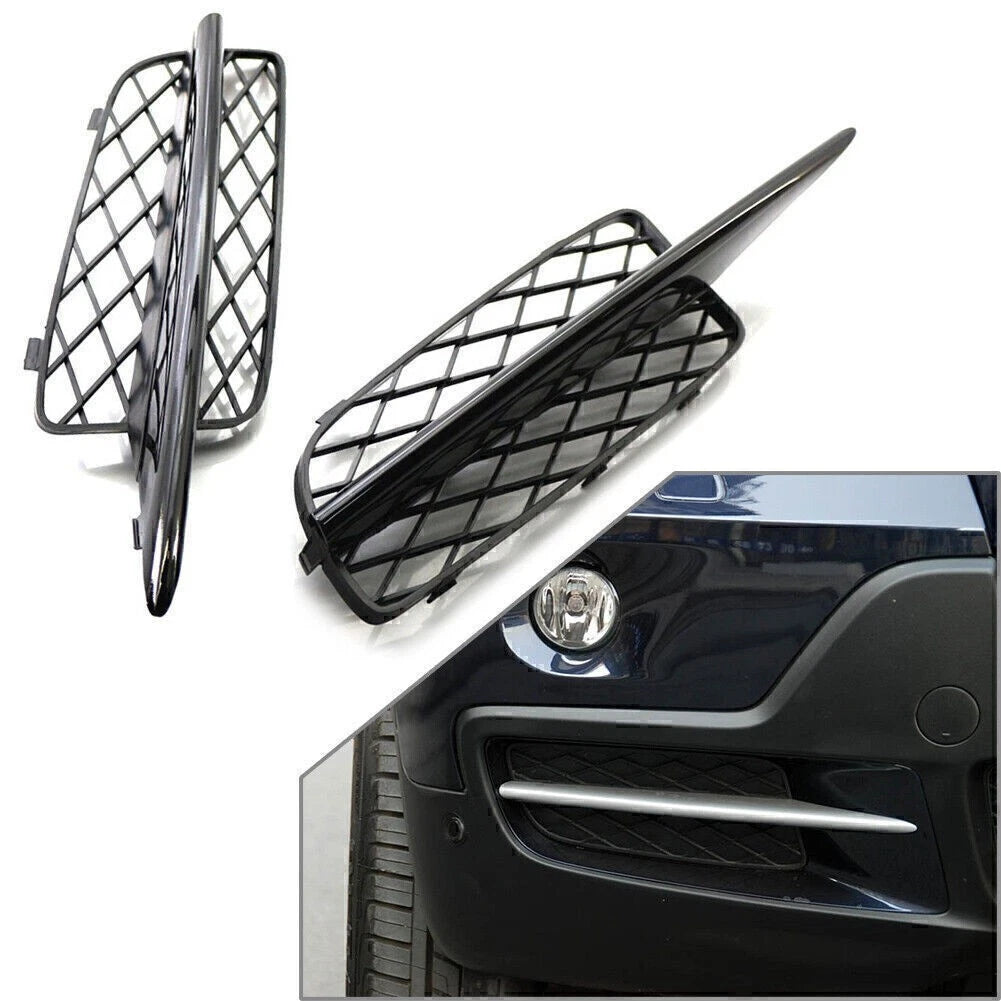 2X Front Bumper Fog Light Grill for BMW X5 E70 (2007–2010) Left & Right