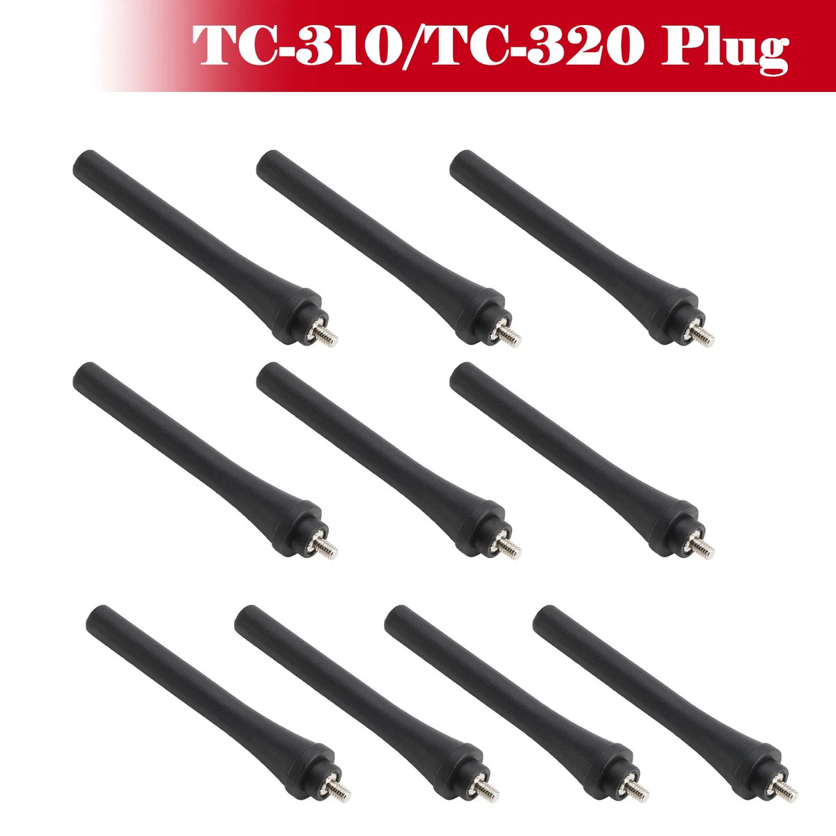 10 Radio Antennas 80mm 400-470MHz for Hytera TC310 TC320 Walkie Talkie