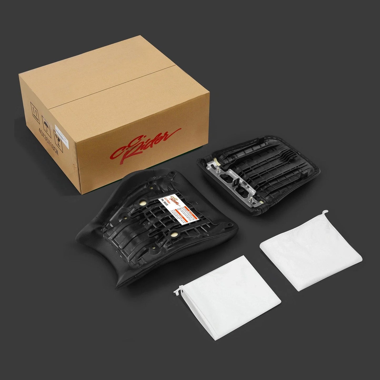 Black Rider Driver & Passenger Seat for Honda CBR1000RR (2004-2007)