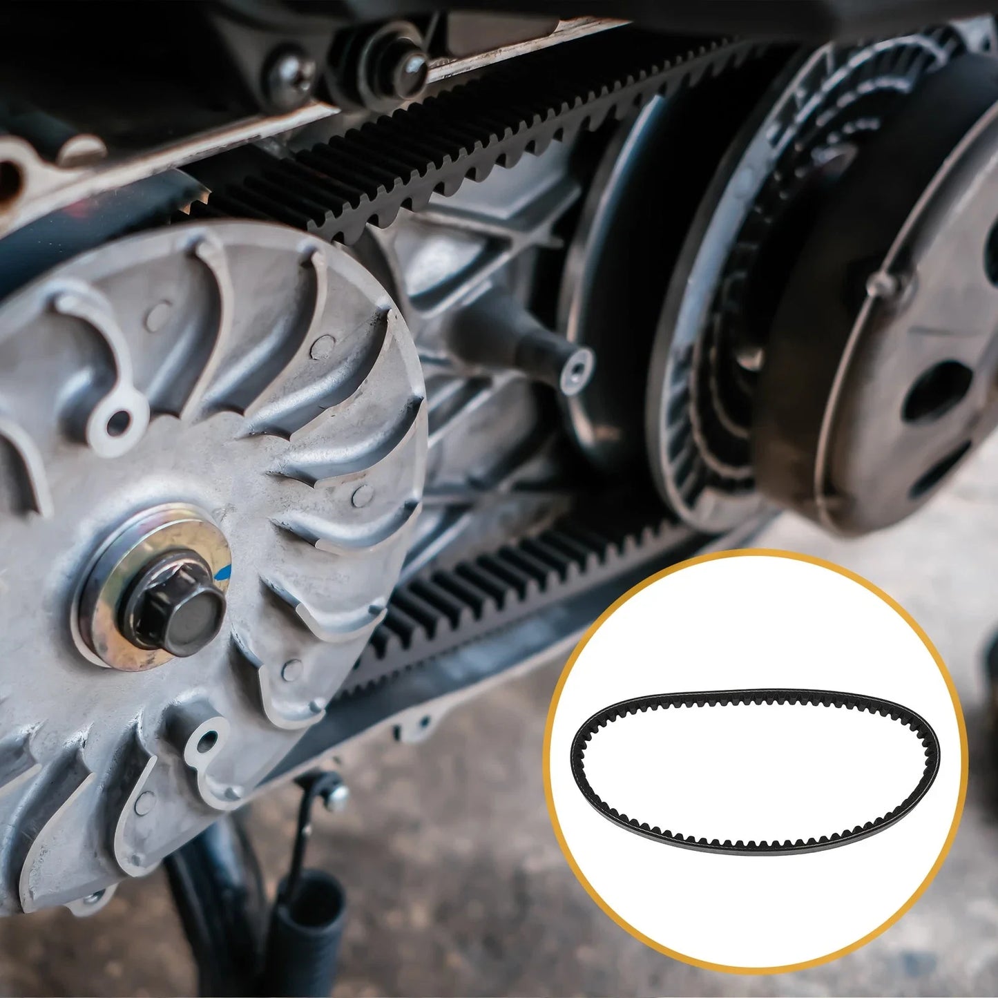 Drive Belt V-Belt for Honda NH90 YUPY Motorcycle (1991-1994)