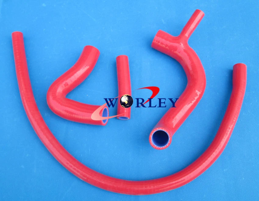 Silicone Radiator Hose for Austin Rover Mini Cooper S (1961–1989) Red