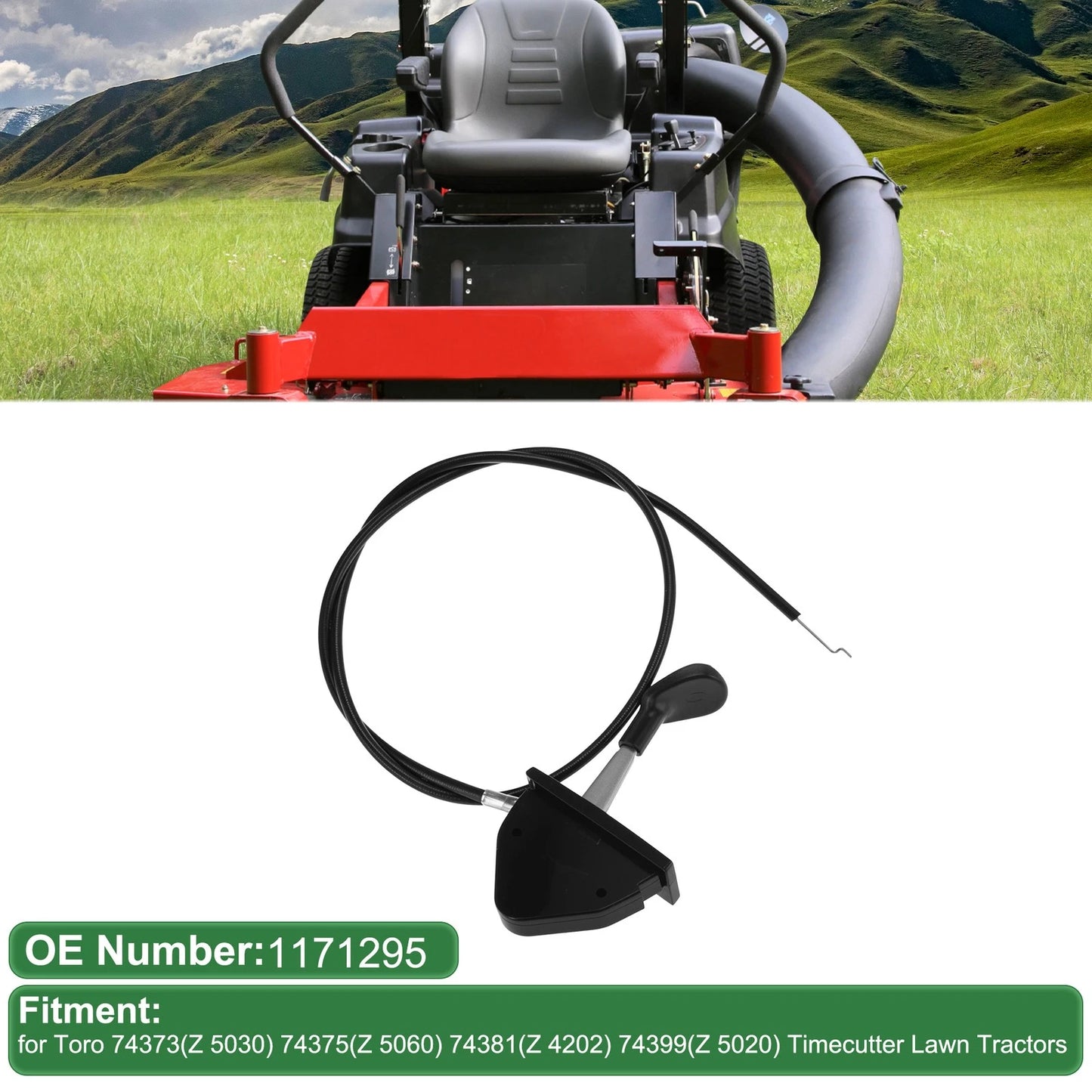 Throttle Cable for Toro Timecutter Z 5030 (74373, 1171295)
