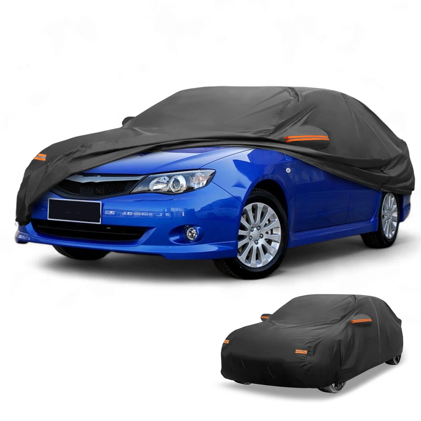 Waterproof All Weather Car Cover for Subaru Impreza Sedan (190T-PU)