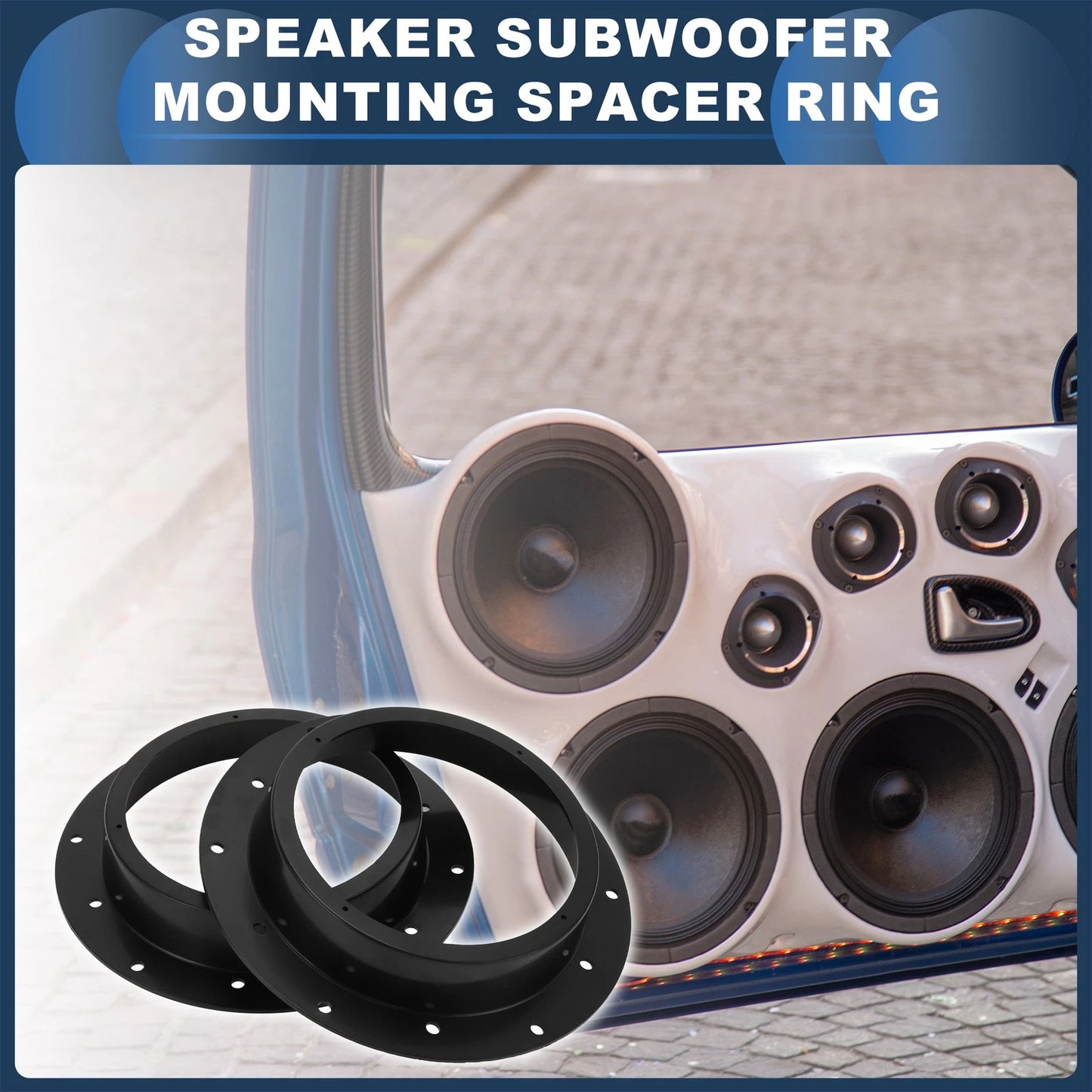 Speaker Spacer Ring Adapter for Volkswagen Transporter T5 (2003–2015)