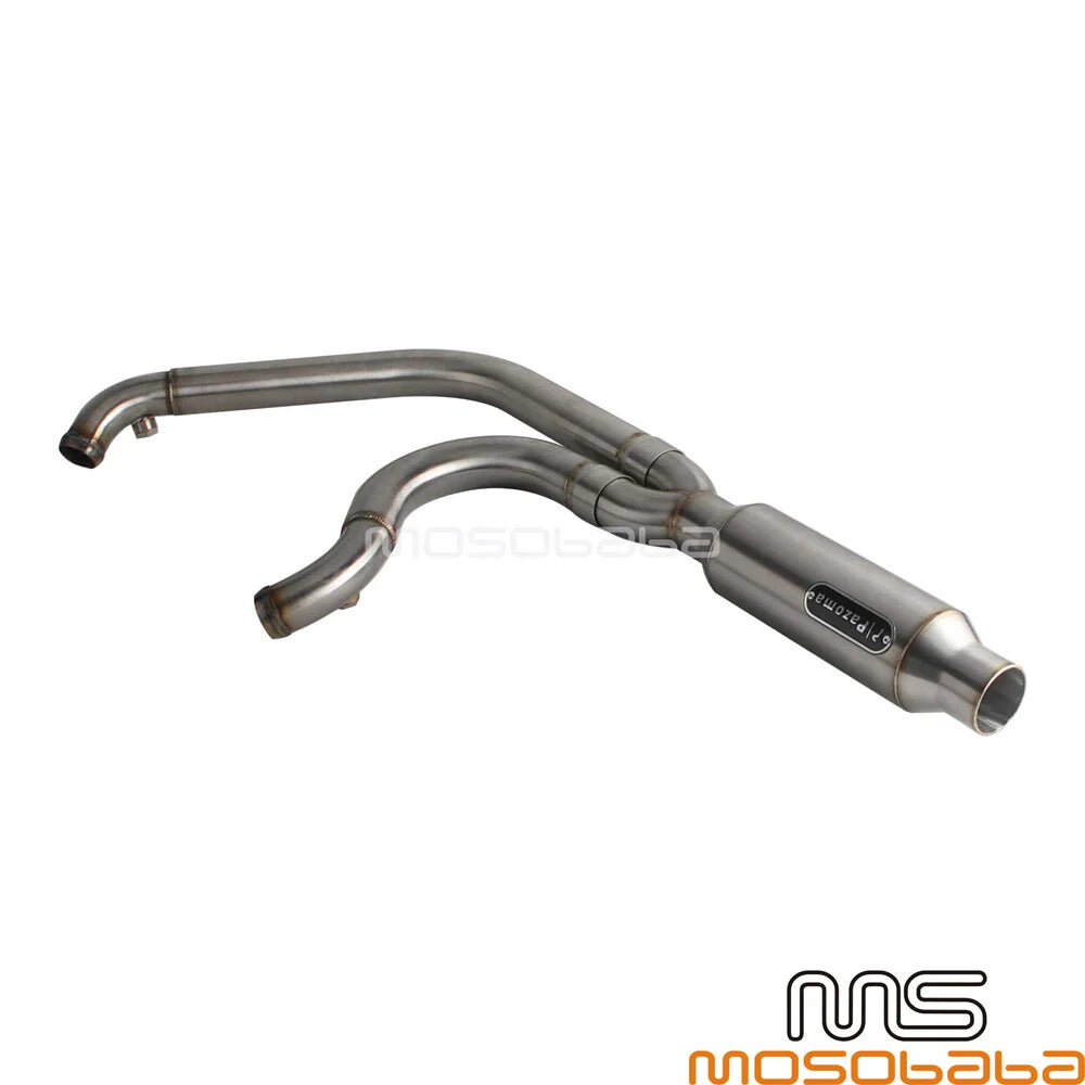 Exhaust System Kit for Harley Dyna Fat Bob Low Rider 06-17
