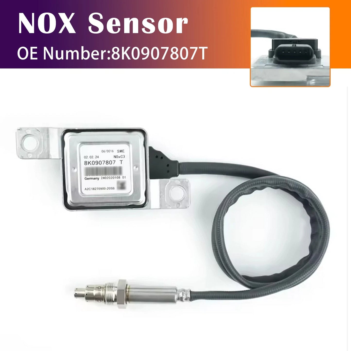 NOX Sensor Pre Cat 8K0907807T for Audi A4 B8 A4 Allroad A5 A6 Q5 (2008–2016)
