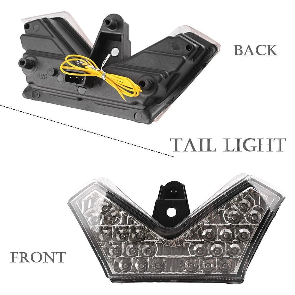 LED Taillight with Integrated Turn Signals for Kawasaki Ninja ZX14R (2006–2013)