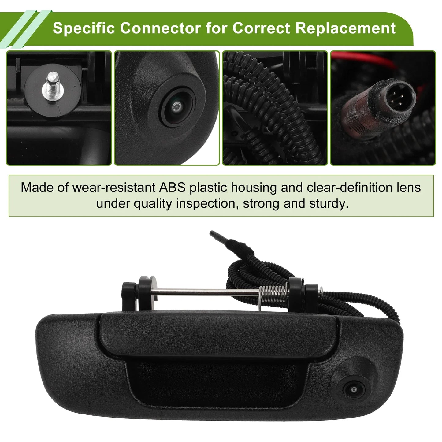 Tailgate Handle Backup Camera for Dodge Ram 1500 (2013-2018)