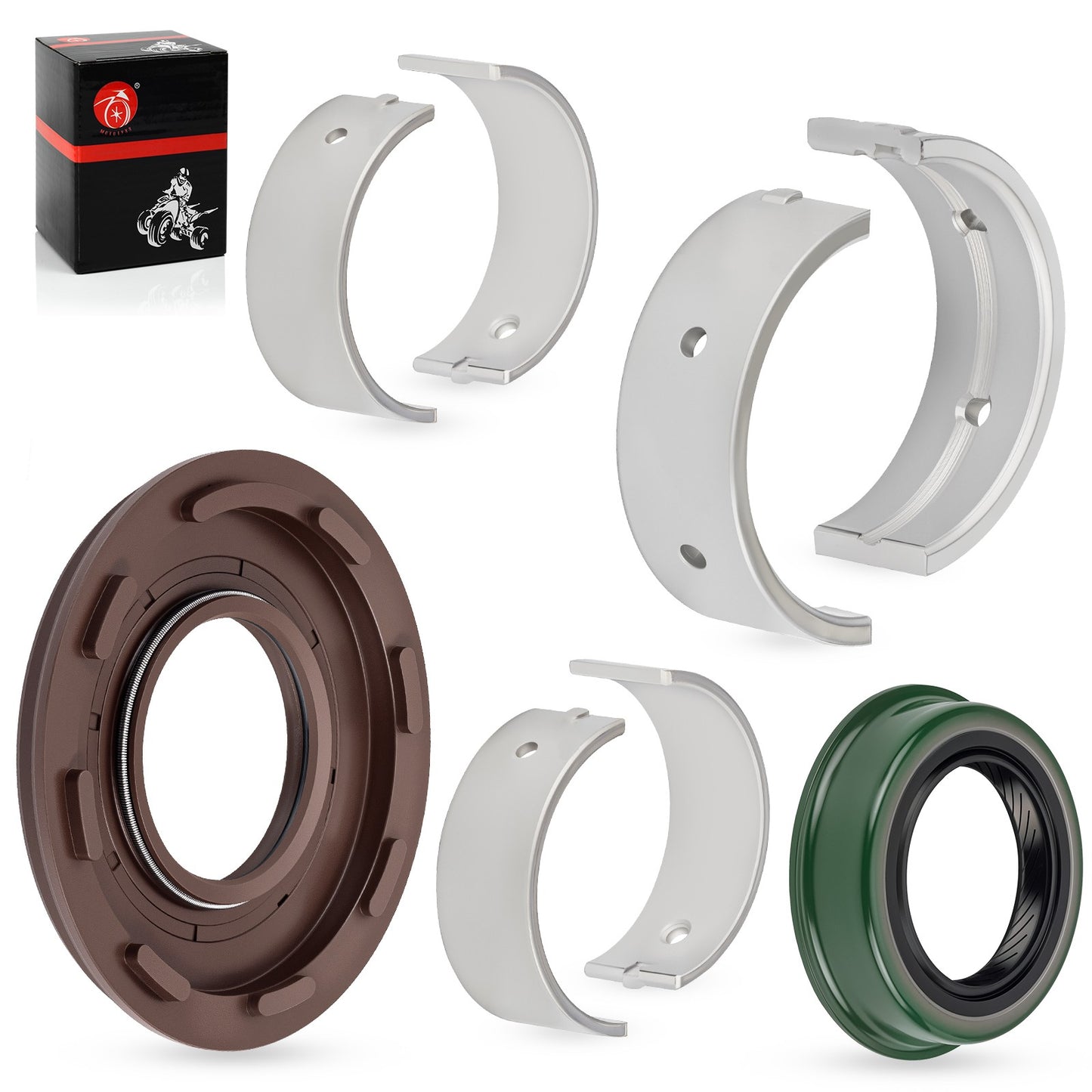 Main Journal Crankshaft Bearing & Seal Kit for Polaris Frontier (2002–2005)