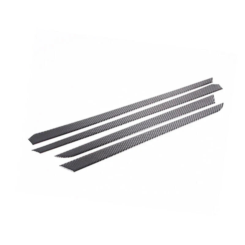 4x Real Carbon Fiber Door Strip Sticker Cover for Lexus ES (2019–2024)