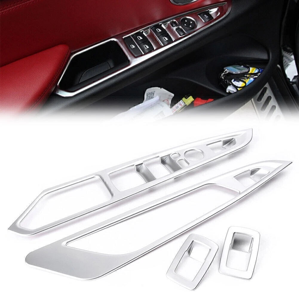 Set of 2 Silver Foot Pegs for BMW K1300S K1300R F800R (2008–2013)