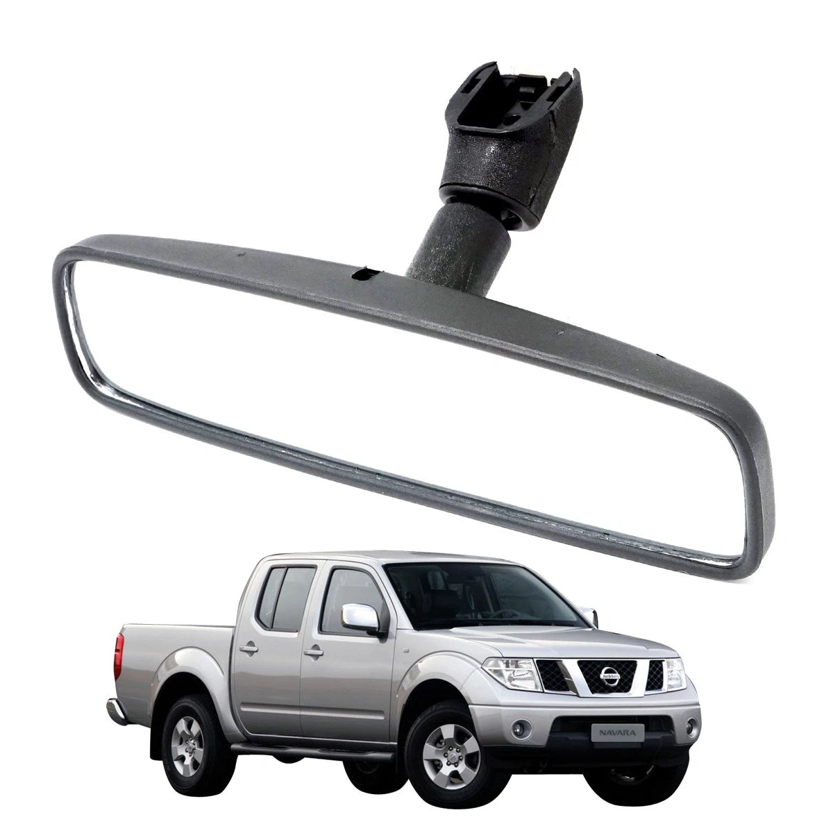Interior Rear View Mirror for Nissan Navara D40 (2006–2014)