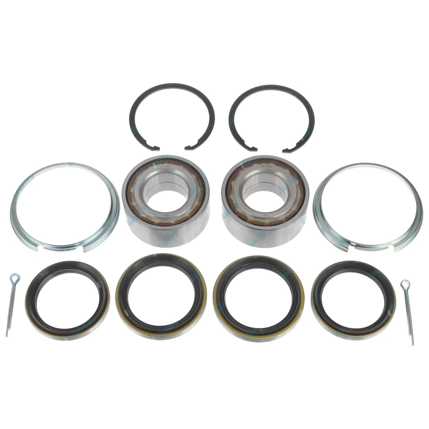 2 x Rear Wheel Bearing Kits for Toyota MR2 AW11 4cyl 1.6L 4A-GE 1987~1990