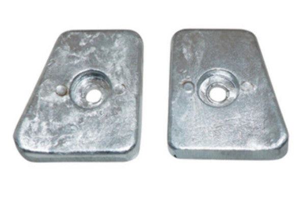 Anode Zinc Double Plate for Johnson Evinrude 20-30hp (1991–2005)