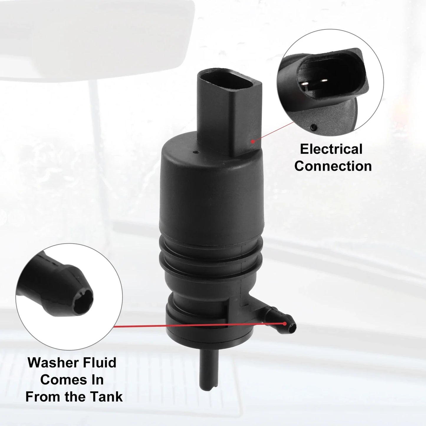 Windshield Washer Pump for BMW 1 Series (2014-2020)