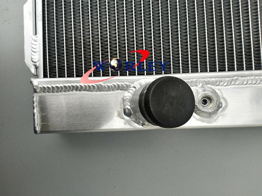 Aluminum Radiator + 2 Fans for Holden Commodore VB VC VH VK V6 (78-86)
