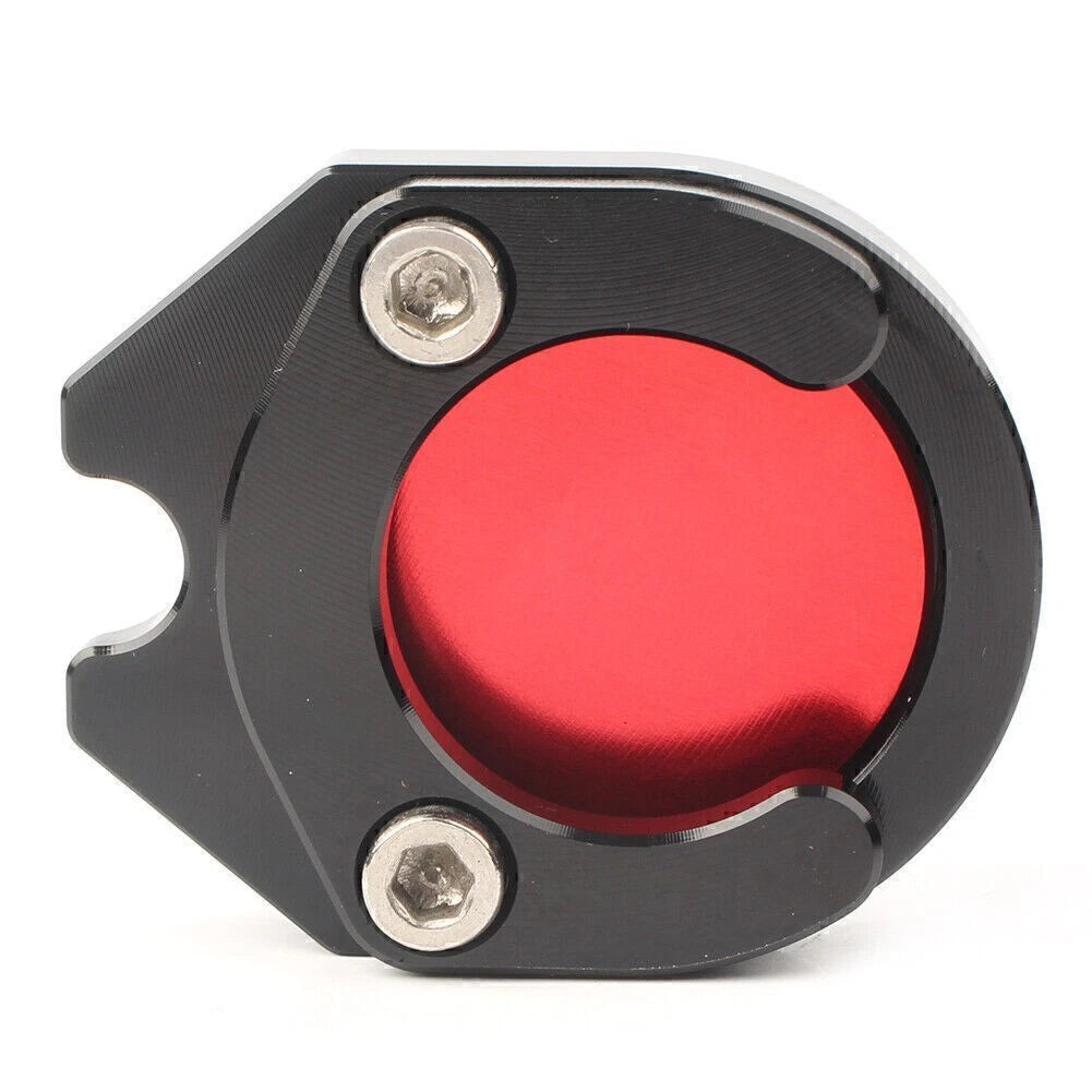 Foot Side Stand Plate Enlarger Pad for Yamaha XMAX 125 400 NVX155 NMAX125 (2017–2023) RED