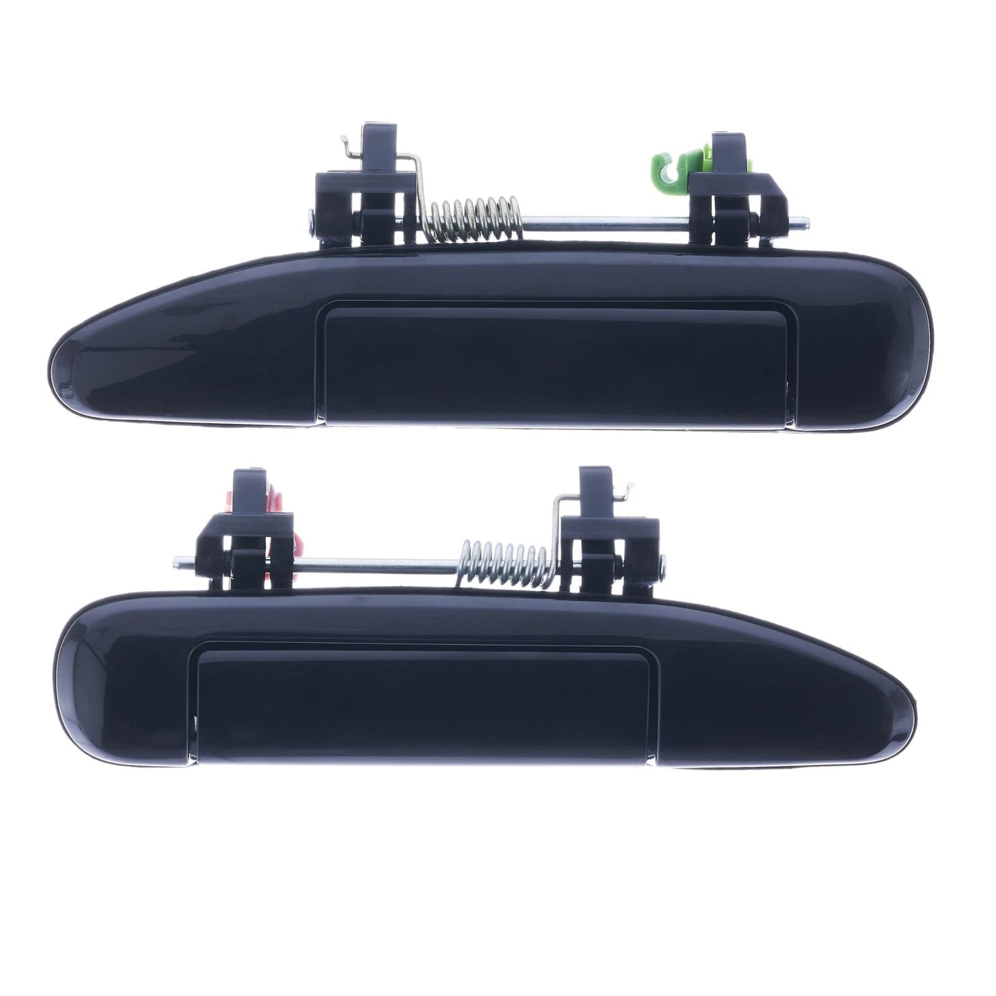 Set of 2 Outer Door Handles Black for Nissan Patrol (1997–2016)