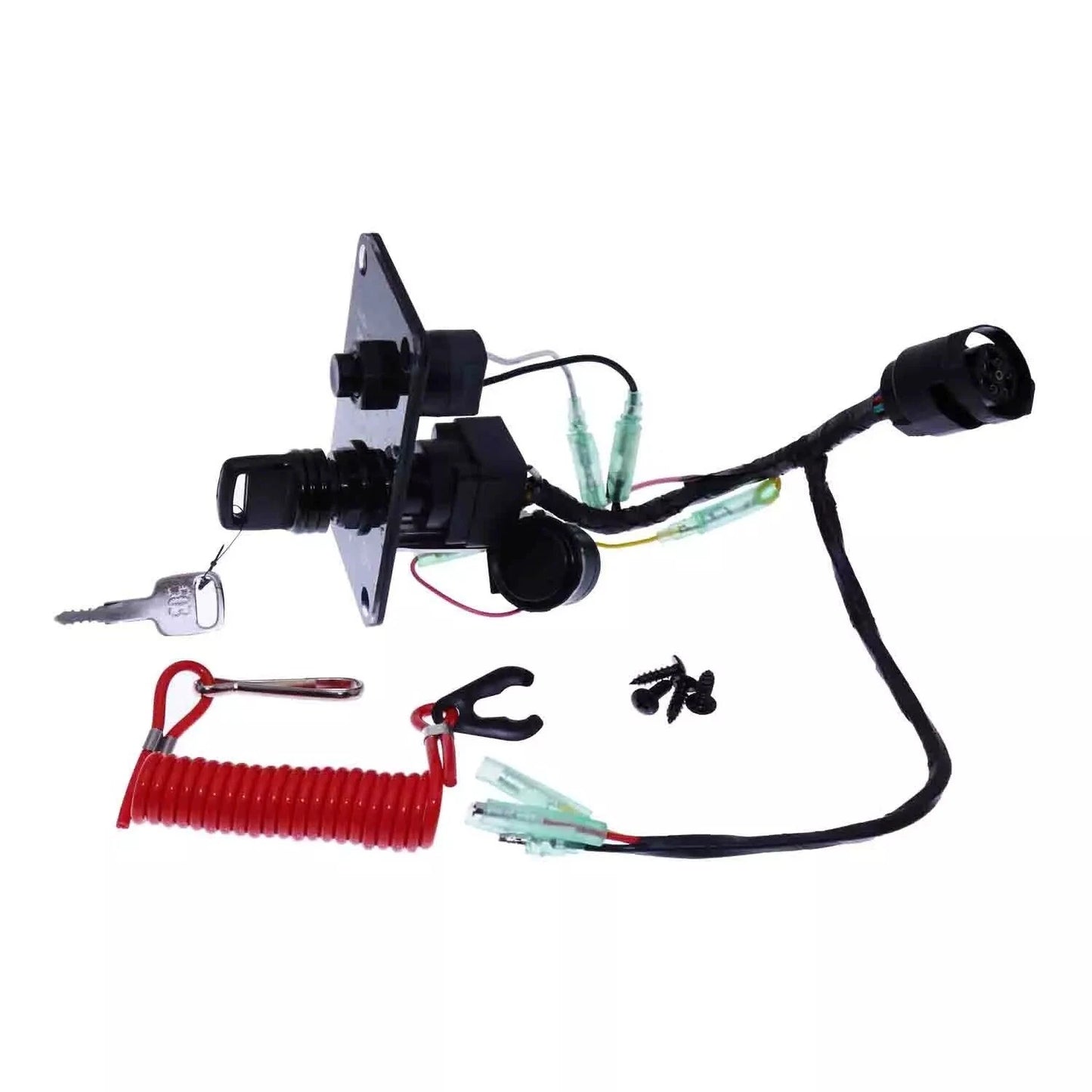 Ignition Key Switch Panel for Yamaha Outboard