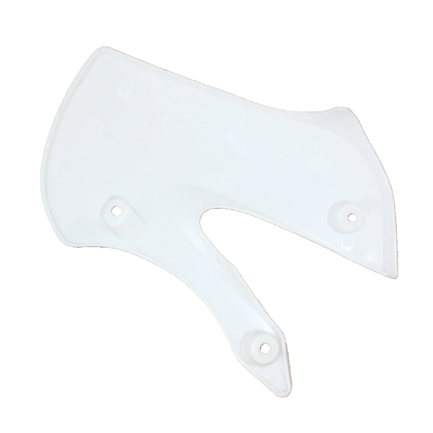 White Plastic Front Right Tank Side Guard Fender for KLX110 (2002-2023)