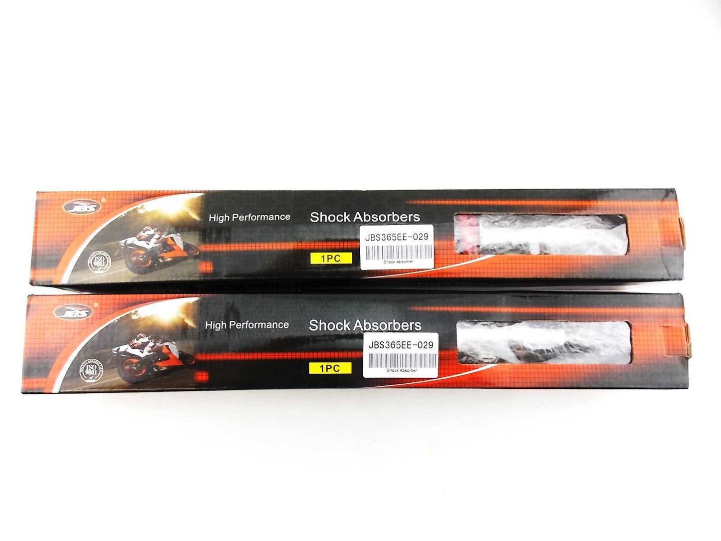 Shock Absorbers for Honda XL250K (365mm, Red/Chrome)