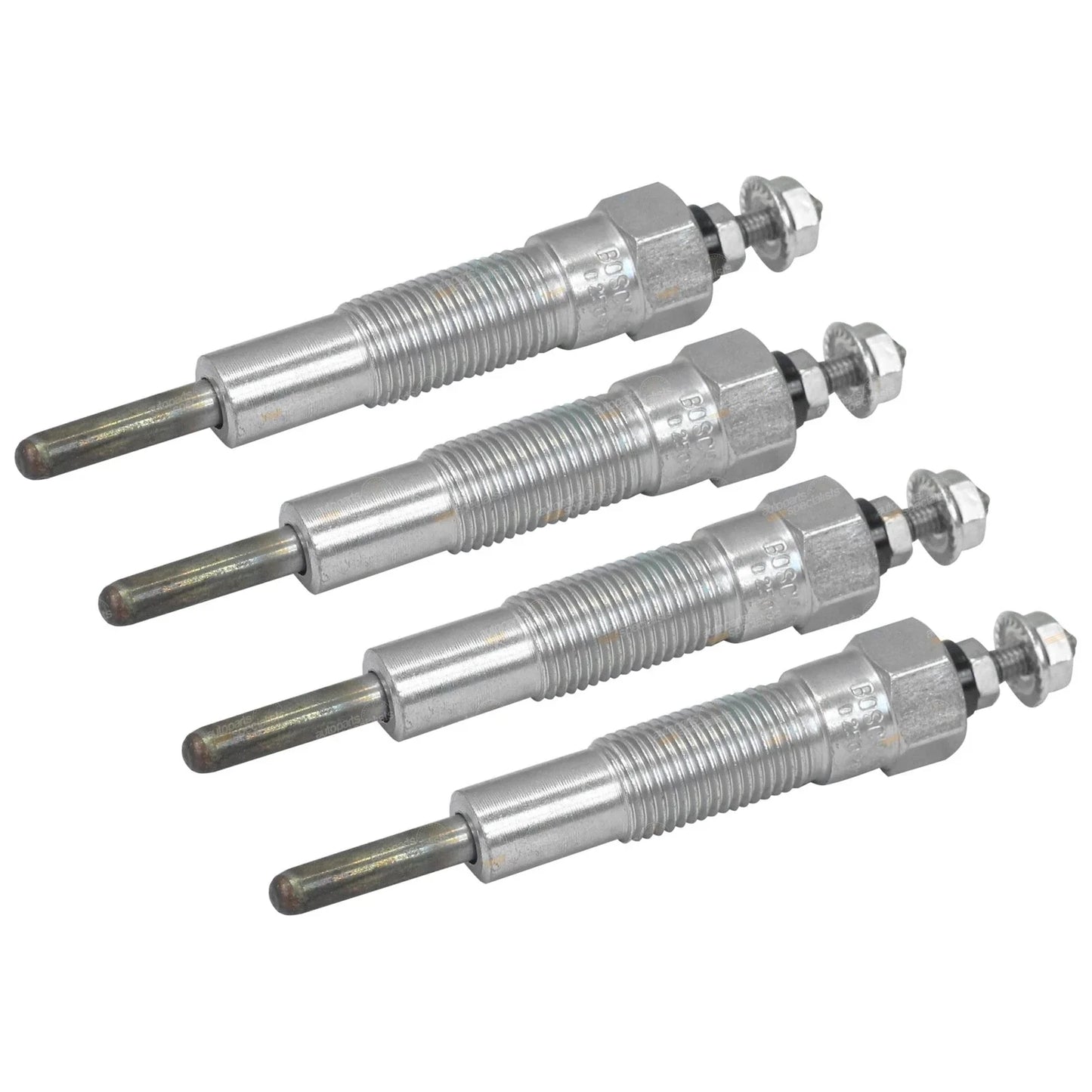 4 x Glow Plugs 24V for Nissan Civillian W40 ED33 3.3L Diesel (1982 - 1991)