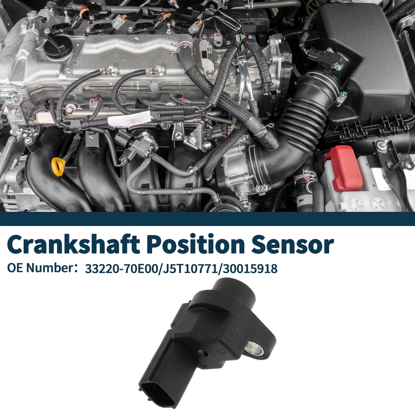 Crankshaft Position Sensor for Chevrolet Metro 1.0 1.3 (1998–2000) No. 30015918