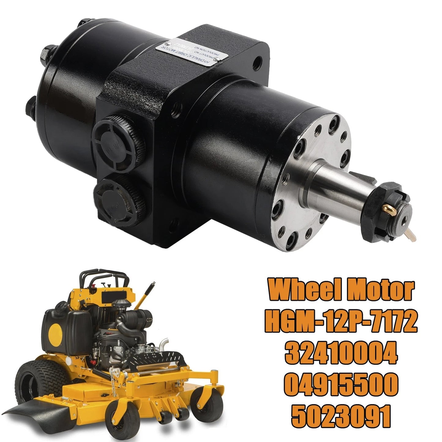 Wheel Motor HGM-12P-7172 for Snapper Great Dane Lawn Mowers